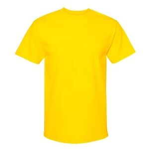 3 AlStyle bright yellow t-shirts plain 3XL XXXL ready for sublimation, design